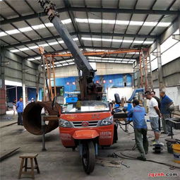 農村建筑好幫手 三噸三輪背樹吊的多功能應用